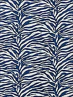 Serengeti Navy Fabric F985029 by Thibaut Fabrics for sale at Wallpapers To Go