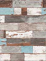 Reclaimed Planks Wallpaper IR50402 by Pelican Prints Wallpaper for sale at Wallpapers To Go