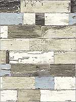 Reclaimed Planks Wallpaper IR50408 by Pelican Prints Wallpaper for sale at Wallpapers To Go