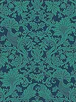 Balabina Midnight And Jade Wallpaper 1081005 by Cole and Son Wallpaper for sale at Wallpapers To Go