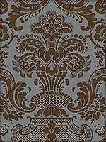 Carmen Charcoal Wallpaper 1082010 by Cole and Son Wallpaper for sale at Wallpapers To Go