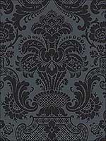 Petrouchka Charcoal Wallpaper 1083013 by Cole and Son Wallpaper for sale at Wallpapers To Go