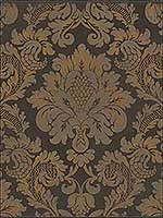 Stravinsky Charcoal And Bronze Wallpaper 1084017 by Cole and Son Wallpaper for sale at Wallpapers To Go
