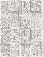 Bellini Grey And White Wallpaper 1089047 by Cole and Son Wallpaper for sale at Wallpapers To Go