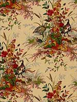 Quail Meadow Summer Fabric 1106032 by Schumacher Fabrics for sale at Wallpapers To Go