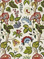 Tree Of Life Ivory Fabric 172615 by Schumacher Fabrics for sale at Wallpapers To Go