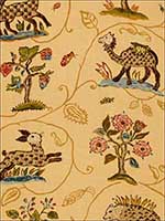 La Menagerie Marigold Fabric 172761 by Schumacher Fabrics for sale at Wallpapers To Go
