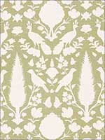 Chenonceau Sage Fabric 173560 by Schumacher Fabrics for sale at Wallpapers To Go
