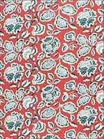 Deco Flower Berry Fabric 173700 by Schumacher Fabrics for sale at Wallpapers To Go