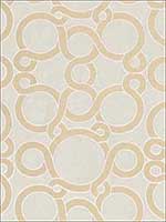 Conundrum Ice Milk Fabric 174170 by Schumacher Fabrics for sale at Wallpapers To Go