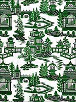 Nanjing Jade Fabric 174432 by Schumacher Fabrics for sale at Wallpapers To Go