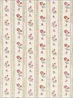 Cabanon Stripe Rouge Fabric 175960 by Schumacher Fabrics for sale at Wallpapers To Go