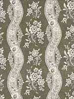 Le Castellet Brun Fabric 175983 by Schumacher Fabrics for sale at Wallpapers To Go