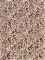 Ursula Blush Fabric 176441 by Schumacher Fabrics for sale at Wallpapers To Go