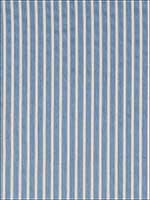 Antique Ticking Stripe Bleu Fabric 3475008 by Schumacher Fabrics for sale at Wallpapers To Go