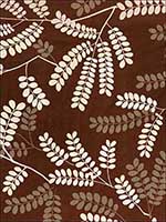 Locust Leaves Bark Fabric 62442 by Schumacher Fabrics for sale at Wallpapers To Go