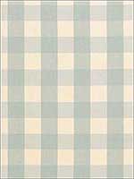 Camden Cotton Check Aqua Fabric 63037 by Schumacher Fabrics for sale at Wallpapers To Go