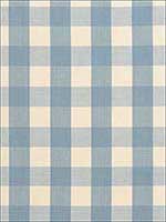 Camden Cotton Check Chambray Fabric 63038 by Schumacher Fabrics for sale at Wallpapers To Go