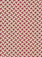 Bristol Weave Carmine Fabric 63395 by Schumacher Fabrics for sale at Wallpapers To Go