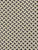 Bristol Weave Noir Fabric 63397 by Schumacher Fabrics for sale at Wallpapers To Go