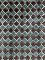 Marrakesh Velvet River Fabric 65641 by Schumacher Fabrics for sale at Wallpapers To Go