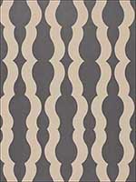 Villeroux Weave Charcoal Fabric 66570 by Schumacher Fabrics for sale at Wallpapers To Go