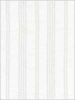 Piero Stripe Embroidery Pearl Fabric 67880 by Schumacher Fabrics for sale at Wallpapers To Go