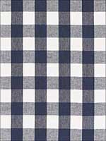 Key West Check Navy Fabric 68015 by Schumacher Fabrics for sale at Wallpapers To Go