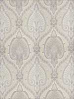 Odalisque Grisaille Fabric 68921 by Schumacher Fabrics for sale at Wallpapers To Go
