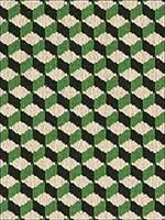 Atwood Vert Fabric 69850 by Schumacher Fabrics for sale at Wallpapers To Go