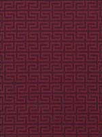 A Maze Embroidery Berry Fabric 70234 by Schumacher Fabrics for sale at Wallpapers To Go