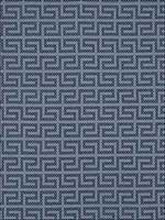 A Maze Embroidery Cadet Fabric 70235 by Schumacher Fabrics for sale at Wallpapers To Go