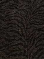 Tiger Chenille Charcoal Fabric 70512 by Schumacher Fabrics for sale at Wallpapers To Go