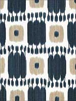 Kandira Indigo Fabric 174402 by Schumacher Fabrics for sale at Wallpapers To Go