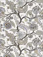 Sinhala Linen Print Stone Fabric 174813 by Schumacher Fabrics for sale at Wallpapers To Go