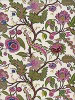 Sinhala Linen Print Jewel Fabric 174814 by Schumacher Fabrics for sale at Wallpapers To Go