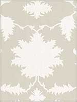 Garden Of Persia Dove Fabric 175030 by Schumacher Fabrics for sale at Wallpapers To Go