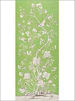 Chinois Palais Lettuce Fabric 175040 by Schumacher Fabrics for sale at Wallpapers To Go