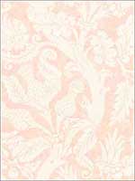 Villa De Medici Blush Conch Fabric 175071 by Schumacher Fabrics for sale at Wallpapers To Go
