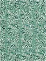 Verona Viridian Fabric 175642 by Schumacher Fabrics for sale at Wallpapers To Go