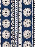 Bora Bora Print Marine Fabric 175841 by Schumacher Fabrics for sale at Wallpapers To Go