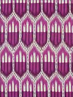 Bukhara Ikat Fuchsia Fabric 176082 by Schumacher Fabrics for sale at Wallpapers To Go