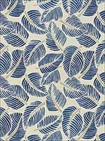 Costa Rica Indigo Fabric 176191 by Schumacher Fabrics for sale at Wallpapers To Go