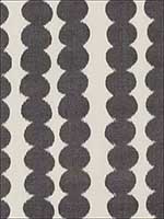 Full Circle Faded Black Fabric 176250 by Schumacher Fabrics for sale at Wallpapers To Go