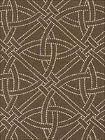 Durance Embroidery Truffle Fabric 55691 by Schumacher Fabrics for sale at Wallpapers To Go