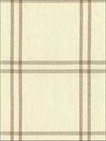 Luberon Plaid Greige Fabric 55711 by Schumacher Fabrics for sale at Wallpapers To Go