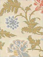 Lampasso Flori Berry Fabric 62192 by Schumacher Fabrics for sale at Wallpapers To Go