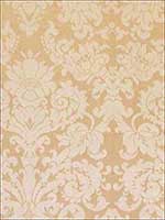 Hatfield Silk Damask Sesame Fabric 63740 by Schumacher Fabrics for sale at Wallpapers To Go