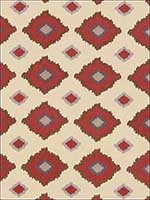 Sikar Embroidery Pomegranate Fabric 65783 by Schumacher Fabrics for sale at Wallpapers To Go