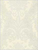 Toscana Linen Damask Powder Blue Fabric 66341 by Schumacher Fabrics for sale at Wallpapers To Go